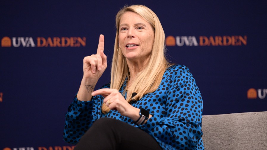 Save the Children CEO Carolyn Miles, who will step down from her role by January 2020, headlined a recent Leadership Unscripted event at UVA Darden DC Metro.