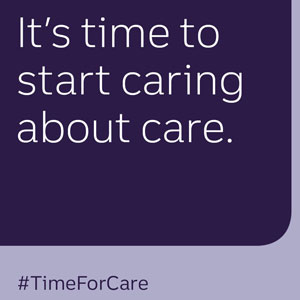 Truist ad that says "it's time to start caring about care"
