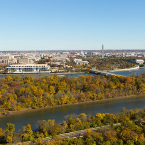 View of Potomac River and Kennedy Center