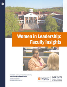 women in leadership whitepaper cover