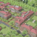 Student housing rendering master plan significant gift
