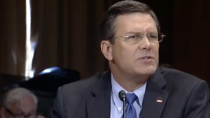 Jim Collins testifying in front of the Senate Judiciary Committee in 2016 leadership communications lessons