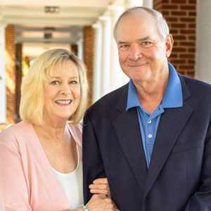 Kathleen and David LaCross at Darden significant gift master plan 