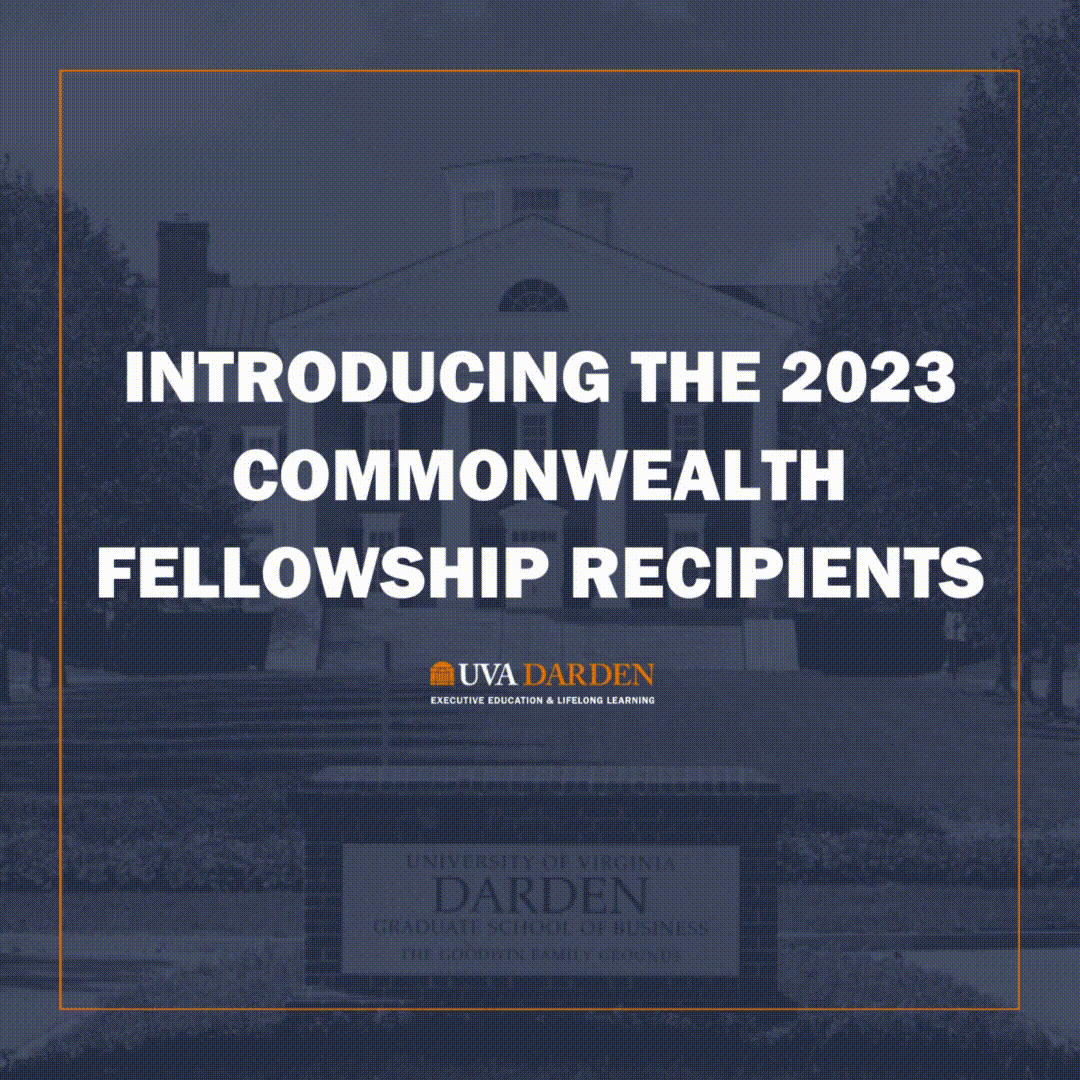Congratulations announcement for Commonwealth Fellowships